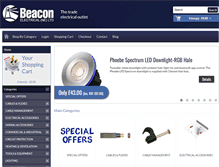 Tablet Screenshot of beacon-electrical.com